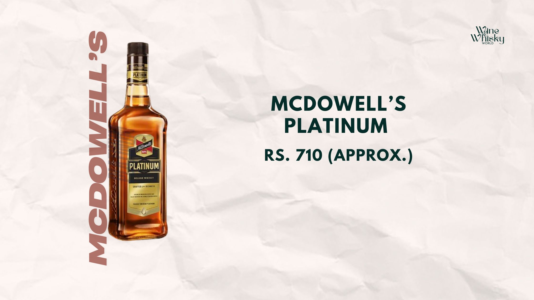 Mc Dowell's platinum